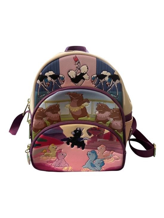 Loungefly Handbags - Loungefly Purple Pink Cream Multi-Color Pony Ballet Mini Backpack
